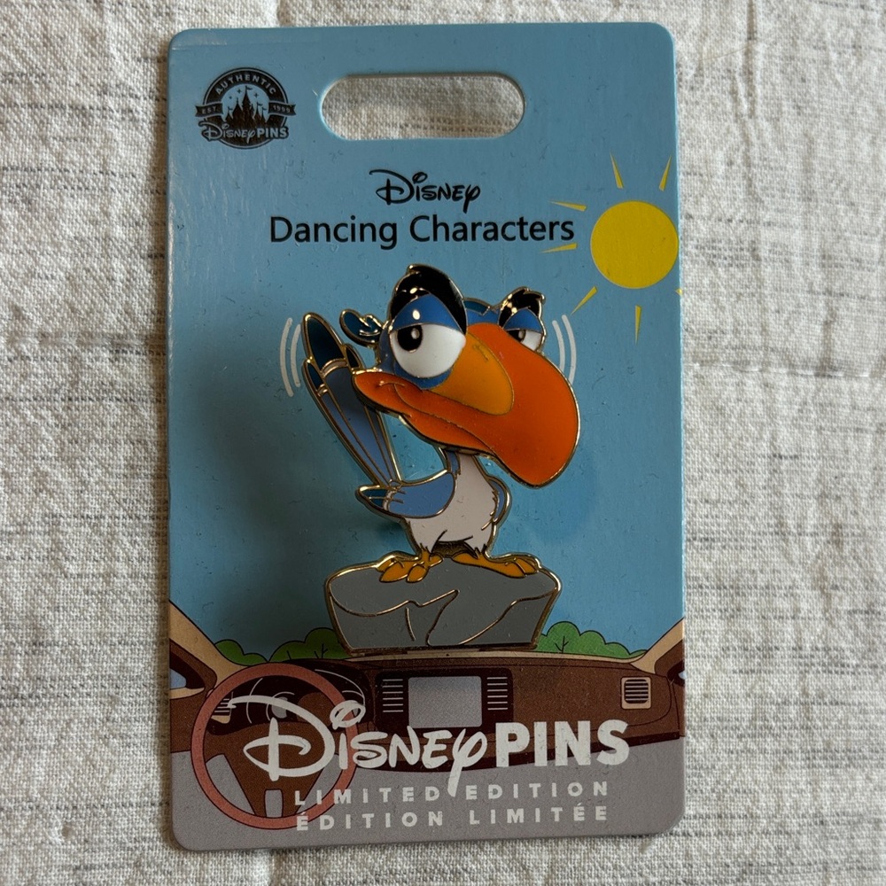 Disney Dancing Characters Pin— Zazu from Lion King